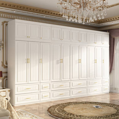 Hokku Designs Bassam Cosmo 100% Solid Wood 3-door Wardrobe Hokku Designs Bassam Cosmo 100% Solid Wood 3-door Wardrobe